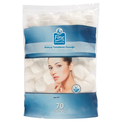 Fine Dreaming P70 Makyaj Temizleyici Top (8'li Paket) ürün görseli 1
