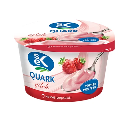 SEK Quark 140G Çilek (6'li Paket) ürün görseli 1