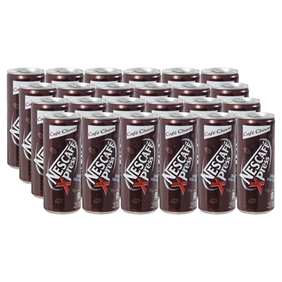 NESCAFE Xpress Soğuk Kahve 24 X 250 Ml Çikolata (5'li Paket) ürün görseli 1