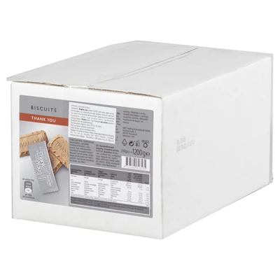 RIOBA Karamel Bisküvi 6 G 200 Lü Thank You (6'li Paket) ürün görseli 1