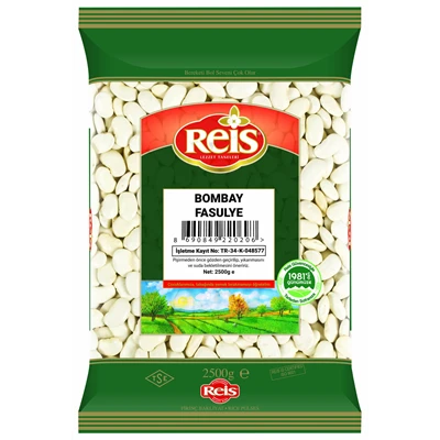 REİS Fasulye 2,5Kg Bombay (8'li Paket) ürün görseli 1