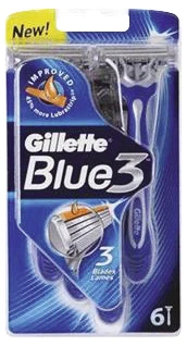 Gillette Blue3 Tıraş Bıçak 6Lı Regular (5'li Paket) ürün görseli 1