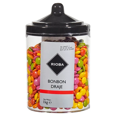 RIOBA Bonbon Draje 1 Kg (6'li Paket) ürün görseli 1