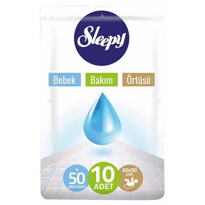 Sleepy Bebek Bakım Örtüsü (5'li Paket) ürün görseli 1