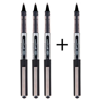 UNİ-BALL Eye Roller Kalem 0.5 Siyah 0.5Mm X 3 (8'li Paket) ürün görseli 1