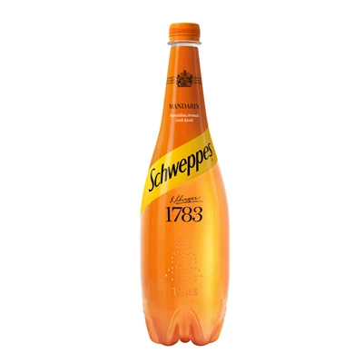 Schweppes Gazlı İçecek 1 L Mandalina (8'li Paket) ürün görseli 1
