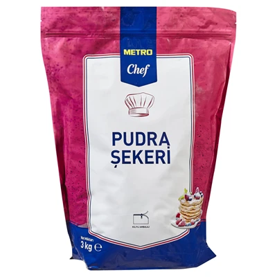 METRO Chef Pudra Şekeri 3 Kg (8'li Paket) ürün görseli 1