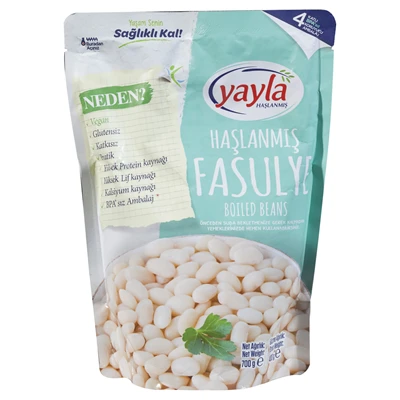 Yayla Haşlanmış Fasulye 700G (8'li Paket) ürün görseli 1