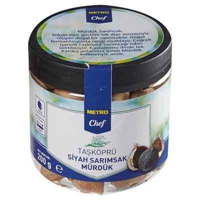 METRO Chef Sarımsak Siyah Mürdük 200 G (4'li Paket) ürün görseli 1