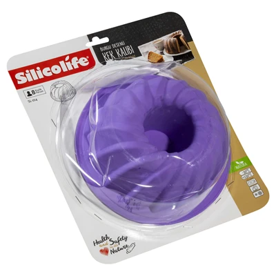 silicolife Kek Kalıbı Burgu (4'li Paket) ürün görseli 1