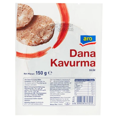 aro Kavurma Dilimli 150 G (8'li Paket) ürün görseli 1