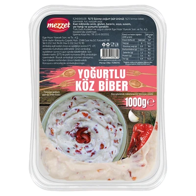 mezzet Közbiber 1Kg Yoğurtlu (4'li Paket) ürün görseli 1