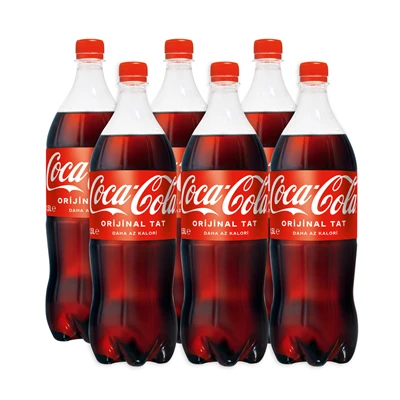 Coca-Cola Gazlı İçecek 6 X 1,5 L (8'li Paket) ürün görseli 1