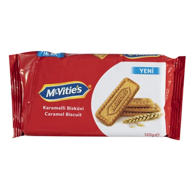 McVities Bisküvi 16 X 120 G Karamelli (5'li Paket) ürün görseli 1