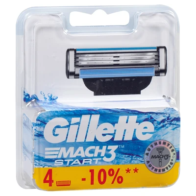 Gillette Mach3 Start Yedek Bıçak 4lü (8'li Paket) ürün görseli 1
