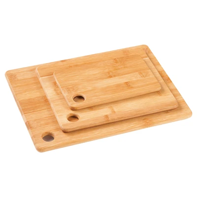 Fame Kitchen Bambu Kesme Tahtası 3 Lü (8'li Paket) ürün görseli 1