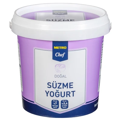 METRO Chef Süzme Yoğurt 900 G (8'li Paket) ürün görseli 1