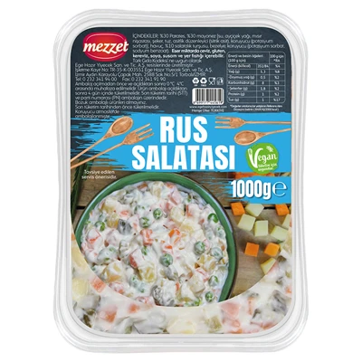 mezzet Rus Salatası 1Kg (7'li Paket) ürün görseli 1