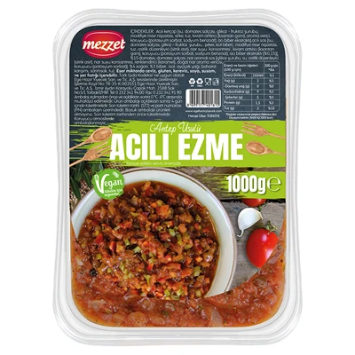mezzet Ezme 1Kg Acılı (7'li Paket) ürün görseli 1