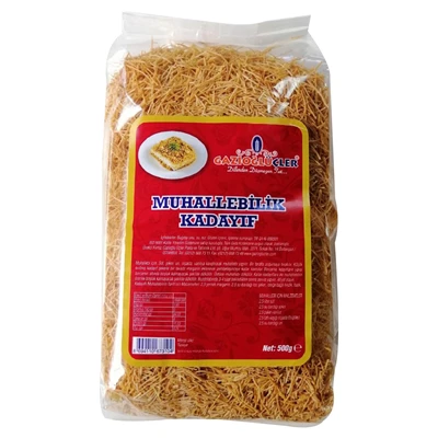 GAZİOĞLU Kadayıf 500G Muhallebilik (6'li Paket) ürün görseli 1