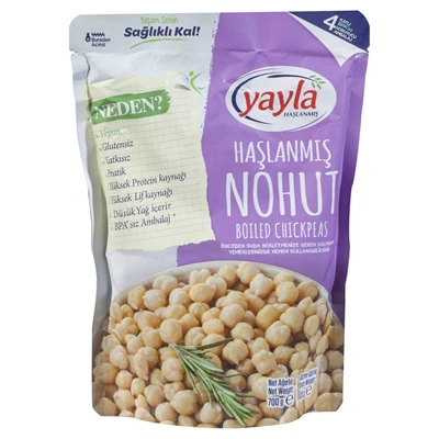 Yayla Haşlanmış Nohut 700G (8'li Paket) ürün görseli 1