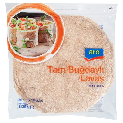 aro Lavaş 30Cm 18Li Tambuğday (7'li Paket) ürün görseli 1