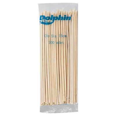 Dolphin Çöp Şiş 100Lü 15Cm (8'li Paket) ürün görseli 1