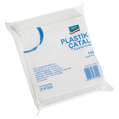 aro Plastik Çatal 100Adet 170Mm (8'li Paket) ürün görseli 1