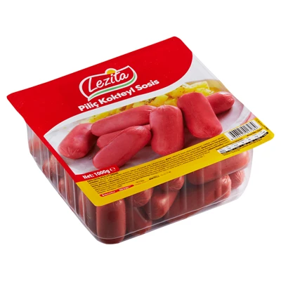 Lezita Kokteyl Piliç Sosis 1 Kg (8'li Paket) ürün görseli 1
