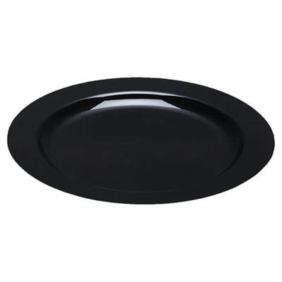 Fon Plastik Siyah Tabak 10Ad 19Cm (3'li Paket) ürün görseli 1