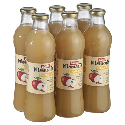 DİMES %100 Sıkma Meyve Suyu 6 X 700 Ml Elma (7'li Paket) ürün görseli 1