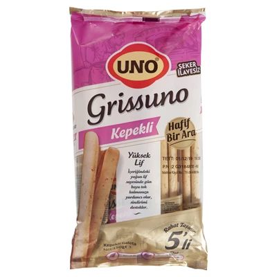 UNO Grıssuno 150G Kepekli (8'li Paket) ürün görseli 1