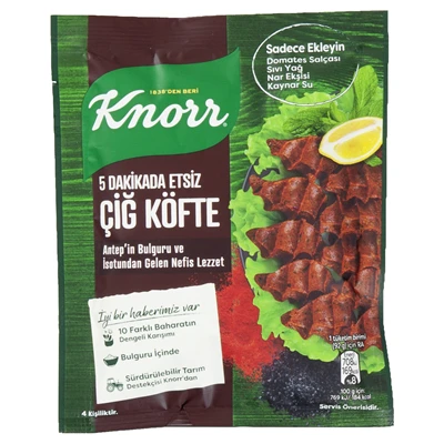 Knorr Çiğ Köfte Seti 120G (6'li Paket) ürün görseli 1