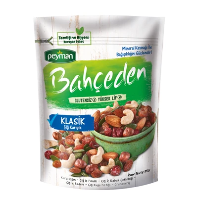 Bahçeden Karışık Çiğ Klasik Kuruyemiş 165 G (3'li Paket) ürün görseli 1