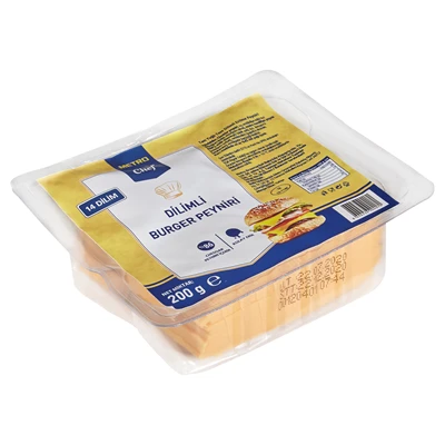 METRO Chef Dilimli Burger Peyniri 200 G (7'li Paket) ürün görseli 1