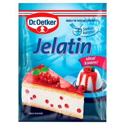 Dr. Oetker Jelatin 6G (8'li Paket) ürün görseli 1