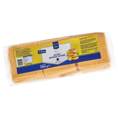METRO Chef Dilim Burger Peyniri 1 Kg (4'li Paket) ürün görseli 1