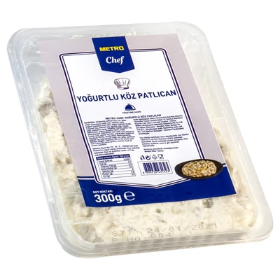METRO Chef Yoğurtlu Patlıcan 300 G (4'li Paket) ürün görseli 1