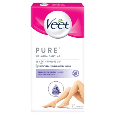 Veet Ağda Bandı 20Li Pure (4'li Paket) ürün görseli 1