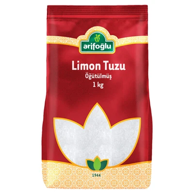 Arifoğlu Limon Tuzu 1Kg Toz (3'li Paket) ürün görseli 1