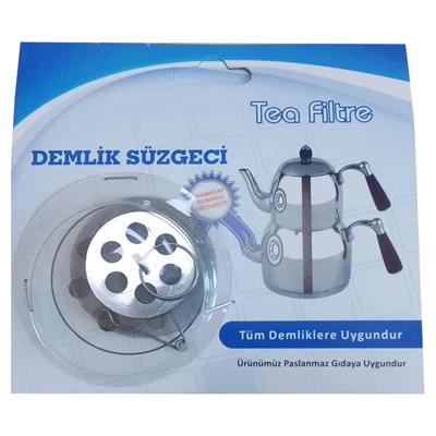 Bora Çay Süzgeci Süzer (8'li Paket) ürün görseli 1