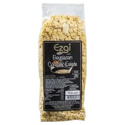 Ezgi Beypazarı Makarna 500G Kesme Çorbalık (4'li Paket) ürün görseli 1