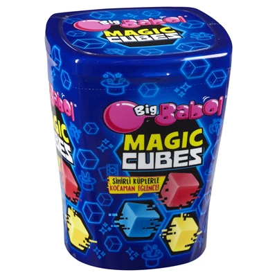 Big Babol Magic Cubes 86G Karışık Meyveli (5'li Paket) ürün görseli 1