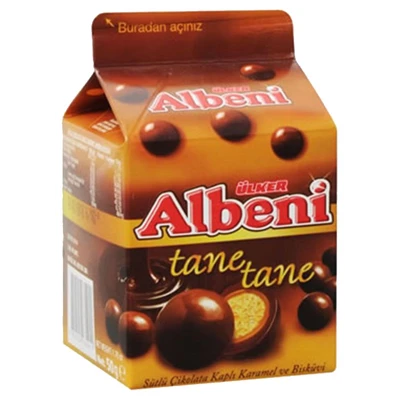 Ülker Albeni Tane Tane Çikolata 29G (8'li Paket) ürün görseli 1