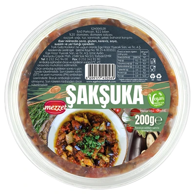 mezzet Şakşuka 200G (7'li Paket) ürün görseli 1