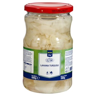 METRO Chef Lahana Turşusu 680 G (7'li Paket) ürün görseli 1