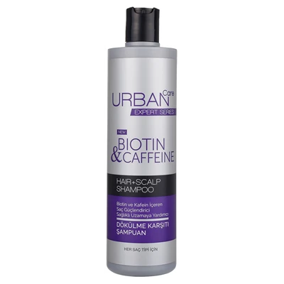 URBAN CARE Expert Şampuan 350Ml Biotin/Kafein (7'li Paket) ürün görseli 1