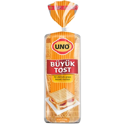 UNO Büyük Tost 550 G (6'li Paket) ürün görseli 1