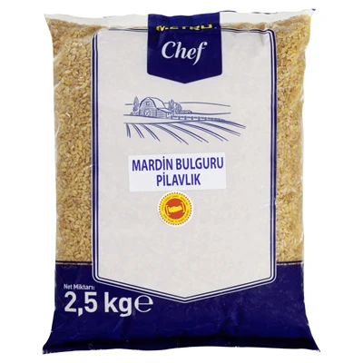 METRO Chef Mardin Bulgur 2,5 Kg Pilavlık (8'li Paket) ürün görseli 1