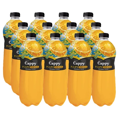 Cappy Pulpy Meyve Suyu 12 X 1 L Portakal (8'li Paket) ürün görseli 1